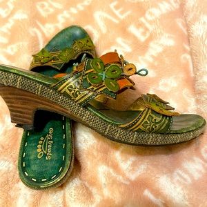 Spring Step Slip on Sandal